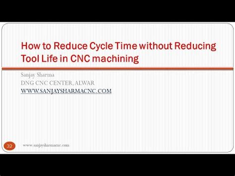 how to reduce cycle time in cnc machine|how to reduce cnc time.